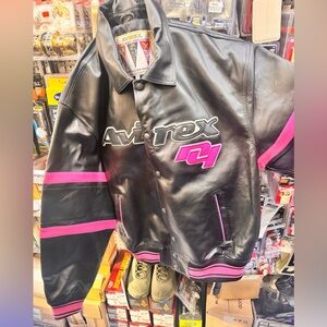 Leather jacket really good quality its 3xl size but fits as 1xl